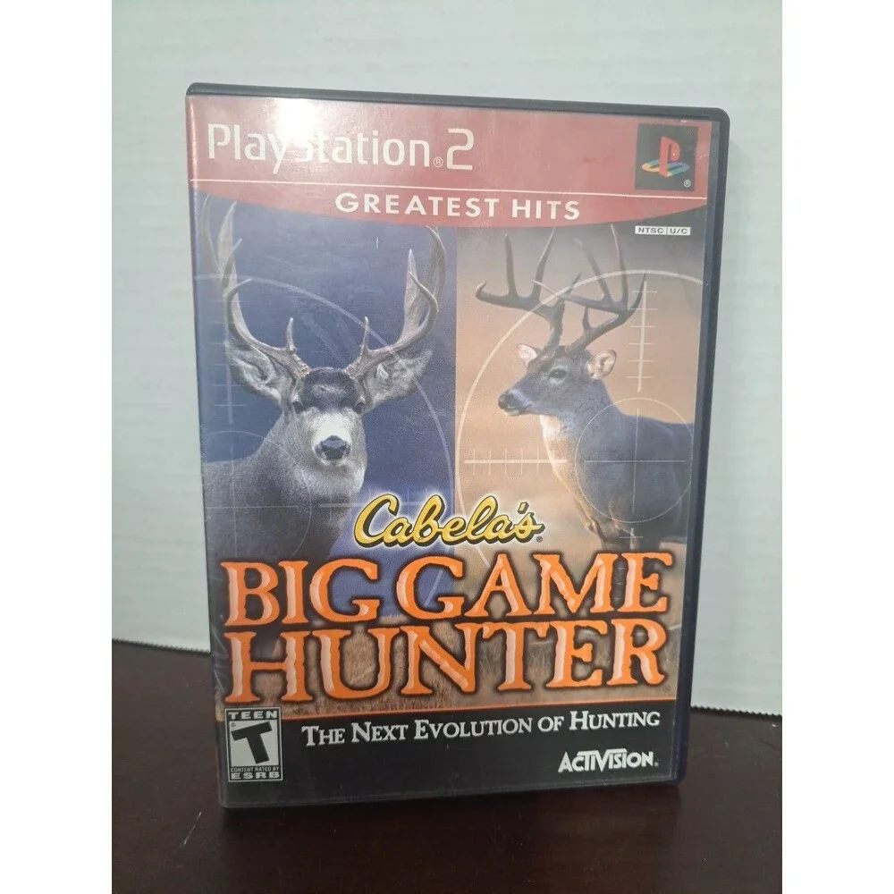 2002 Play Station 2 Cabelas Big Game Hunter Game